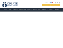 Tablet Screenshot of ost.edu